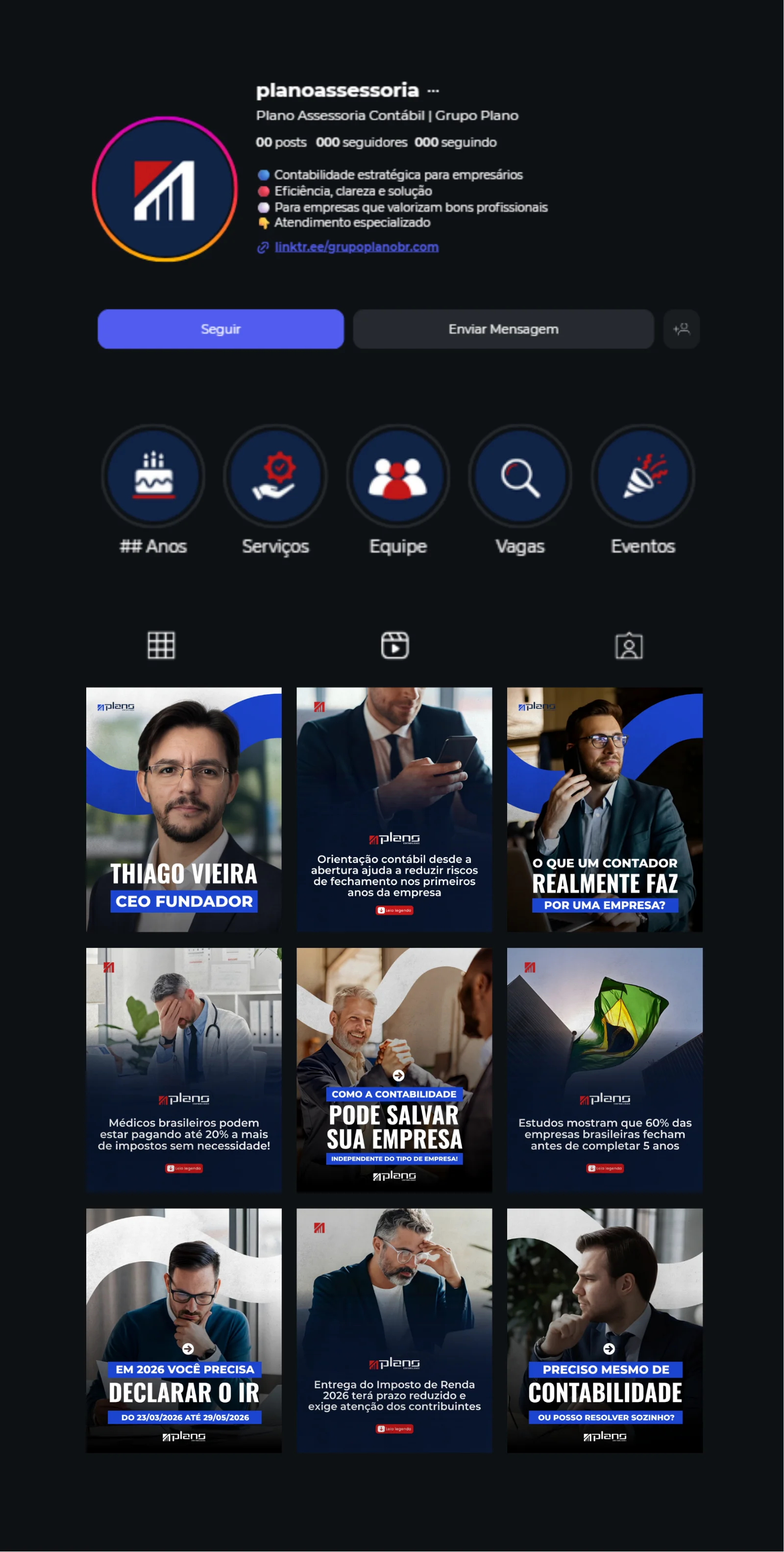 Perfil @planoassessoria